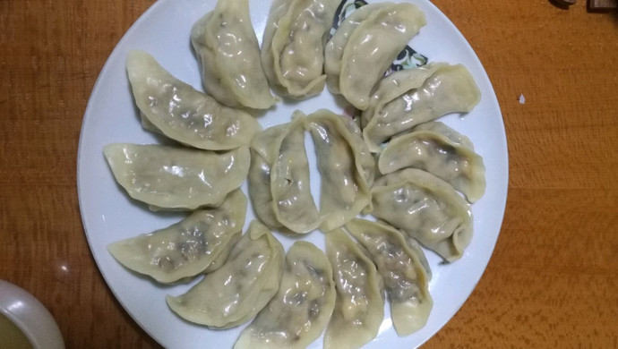 美味素馅爆浆煎饺