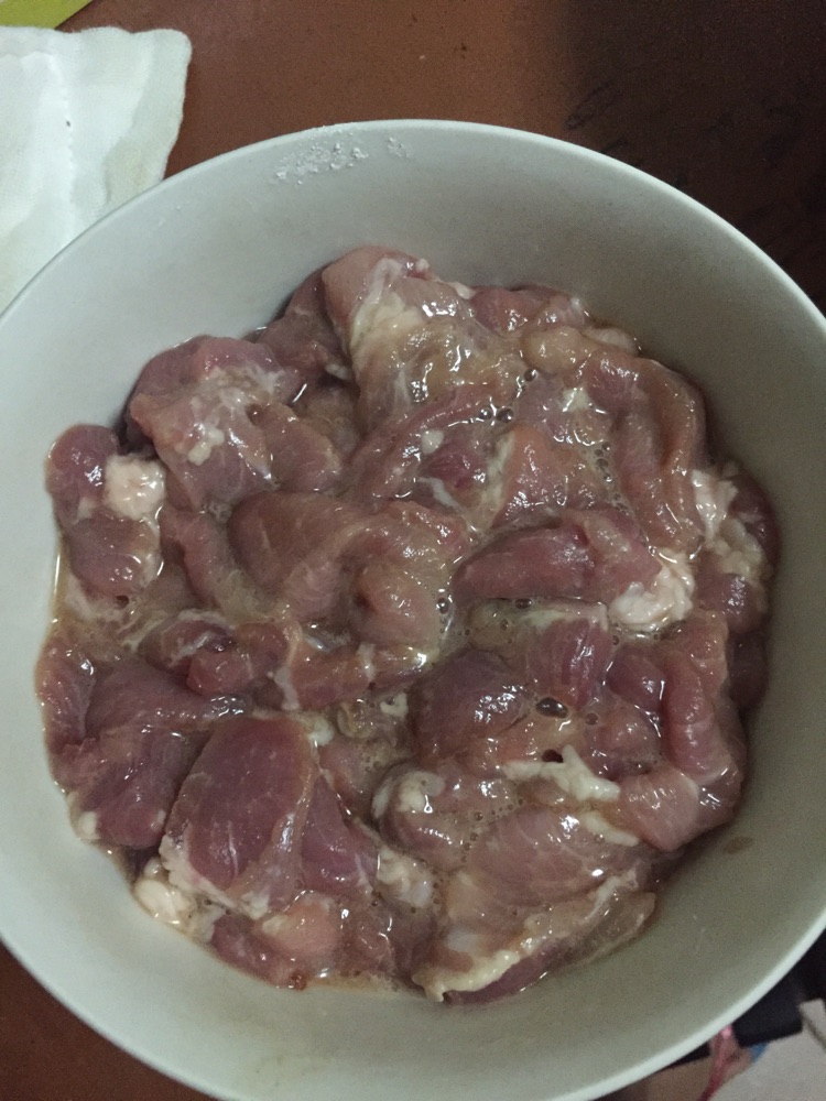 水煮肉片的做法图解2