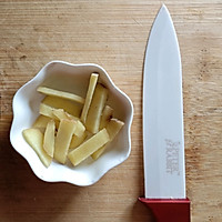 #鸡汁入家宴 感恩正当“食”#腊肉炒红菜苔，最地道的湖北菜的做法图解2