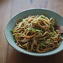 花生酱海苔意面