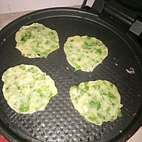 芹菜叶小饼的做法图解4