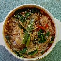 蔬菜面的做法图解4
