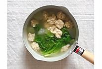 生菜冬瓜雞胸肉肉丸湯的做法