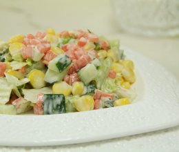 塑造A4腰的食谱——蔬菜沙拉的做法