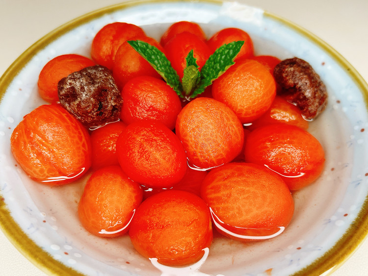 梅子小番茄，全家都爱的年夜饭甜品的做法