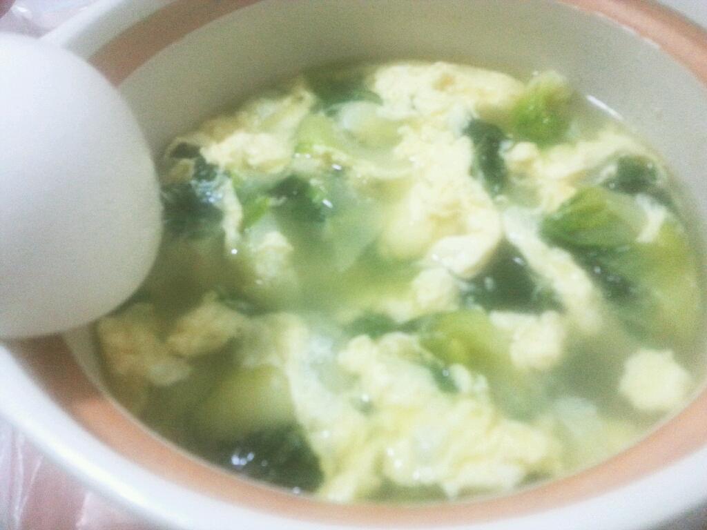 青菜鸡蛋汤,青菜鸡蛋汤的家常做法 - 美食杰青菜鸡蛋汤做法大全