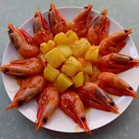 泰式甜辣菠萝北极虾的做法图解5