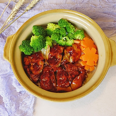家庭版照烧鸡腿饭