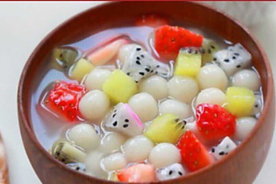什锦水果小汤圆