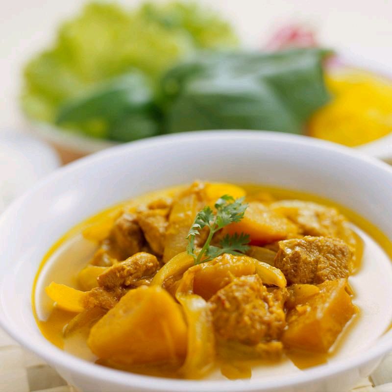 Indian style chicken curry