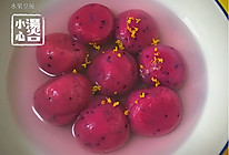桂花♥️火龙果汤圆儿的做法