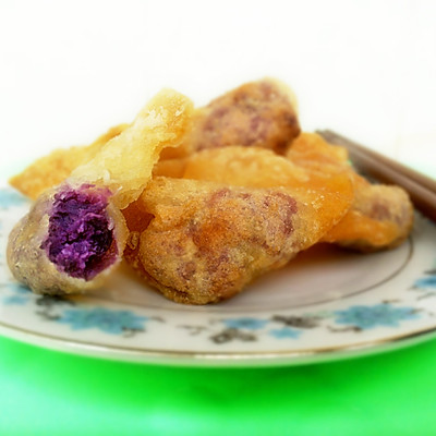 紫薯甜吞