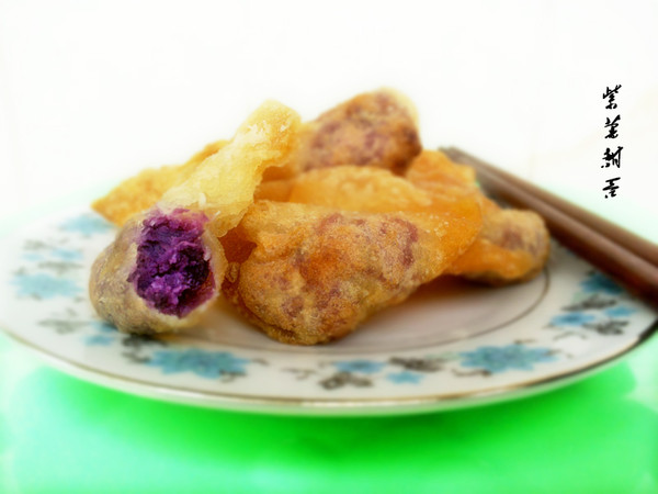 紫薯甜吞