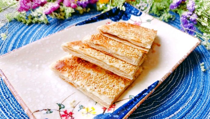 芝麻千层饼 | 元気汀