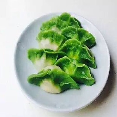 翡翠白菜饺子