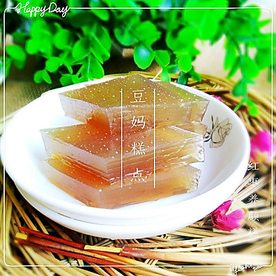 【红枣养颜糕（2）】——水份感十足，Q弹清爽，这个夏天怎能错