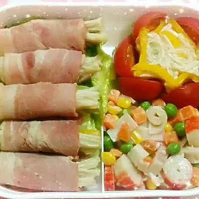 彩色便当
