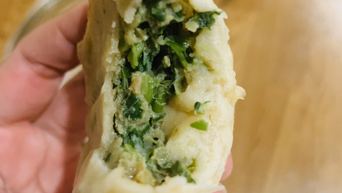 肉韭菜包子