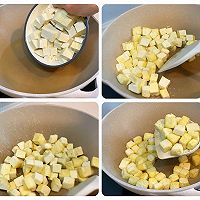 #春天的鲜味#豆腐炒笋丁的做法图解4