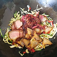 湖南腊肉炒萝卜干#金龙鱼外婆乡小榨菜籽油，我要上春碗#的做法图解9