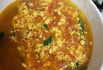 番茄菠菜鸡蛋汤孕期的做法