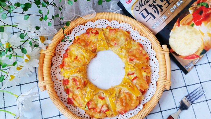 培根花环披萨