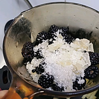 自制冰糖黑莓酱的做法图解3