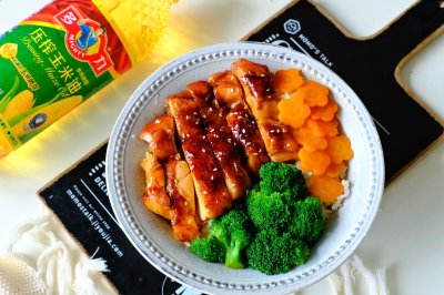 照烧鸡腿饭