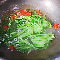 翠绿不变色的蒜泥白菜的做法图解9