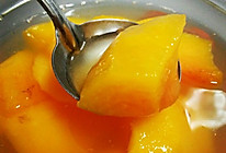 健康无添加黄桃罐头的做法