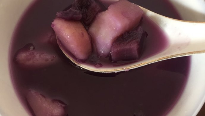 红薯紫薯糖水