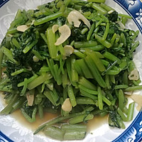 蒜香茼蒿的做法图解6