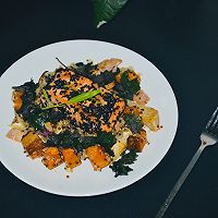 黎麦烤南瓜三文鱼沙拉的做法图解9