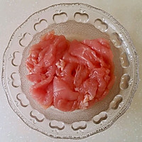 莴苣胡萝卜炒肉片的做法图解2