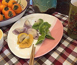 彩色白菜馅饺子的做法