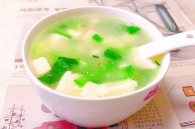 鲜美～豆腐汤