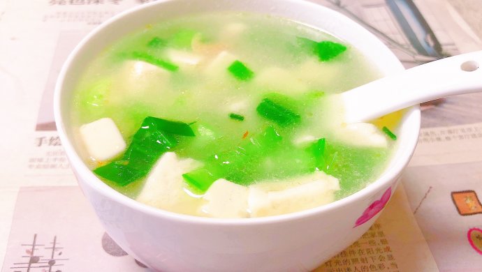 鲜美～豆腐汤