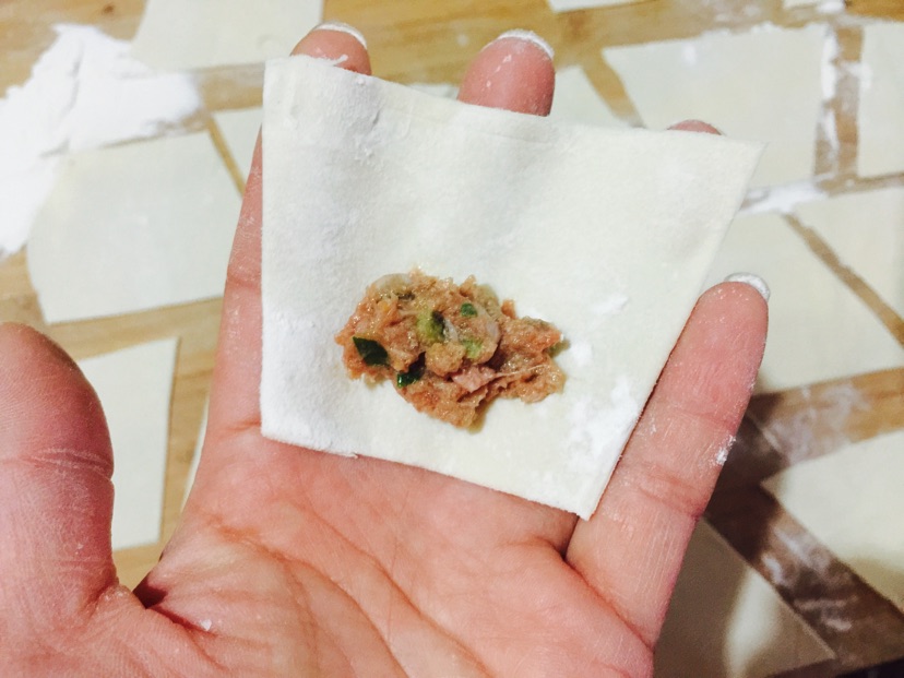 猪肉小葱馄饨#爱仕达寻找面点女王#的做法图解6