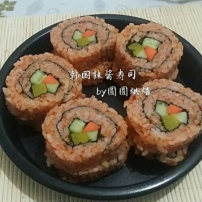 韩国辣酱寿司