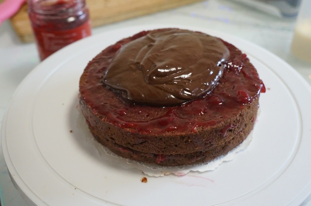 沙哈蛋糕Sacher#haollee烘焙课堂#的做法图解15