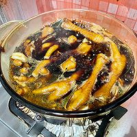 天顶头抽炆鸡爪的做法图解3