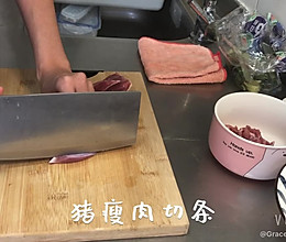 #我为奥运出食力#手撕杏鲍菇炒肉的做法