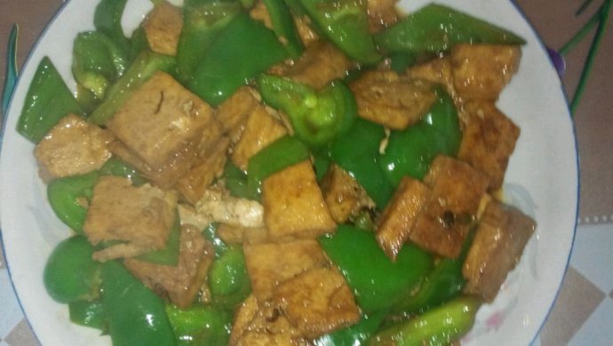 菜椒豆腐