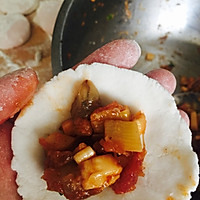 火龙果皮笋丁包的做法图解10