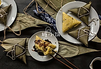 【杂粮咸菜黄米粽子】三角形粽