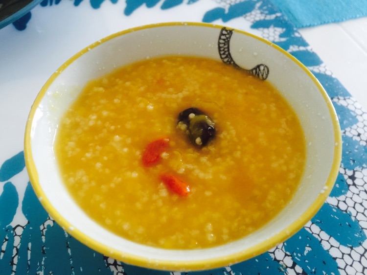 Pumpkin millet porridge