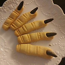 创意～万圣节主题琴魔手指饼干