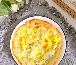 家庭版榴莲芝士手抓饼（包含手抓饼生坯做法）的做法