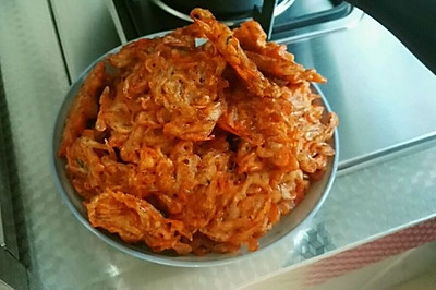 炸虾饼
