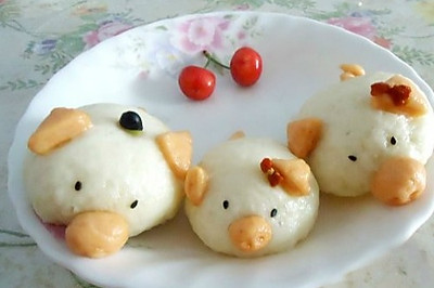 花生芝麻椰蓉包